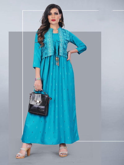 cotton kurti with koti at Rs.625/Piece in jaipur offer by Nandani Creation  Pvt Ltd